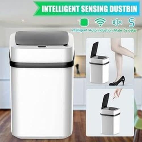 Smart Touch-Free Trash Bin – Automatic Garbage Can with Infrared Motion Sensor and Lid for Kitchen, Bathroom, Office, Bedroom – Hands-Free, Hygienic & Convenient Disposal 7