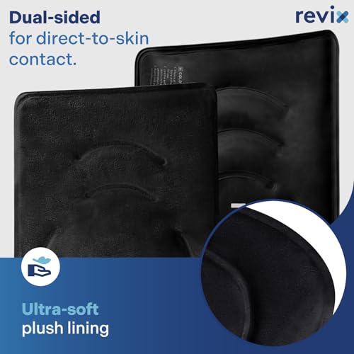 Image of REVIX XL Ice Pack for Knee Replacement Recovery, Ice Wrap with Cold Compression for Discomfort and Fatigue, Gel Cold Pack Wrap Around Entire Knee, Promoting Flexibility and Mobility