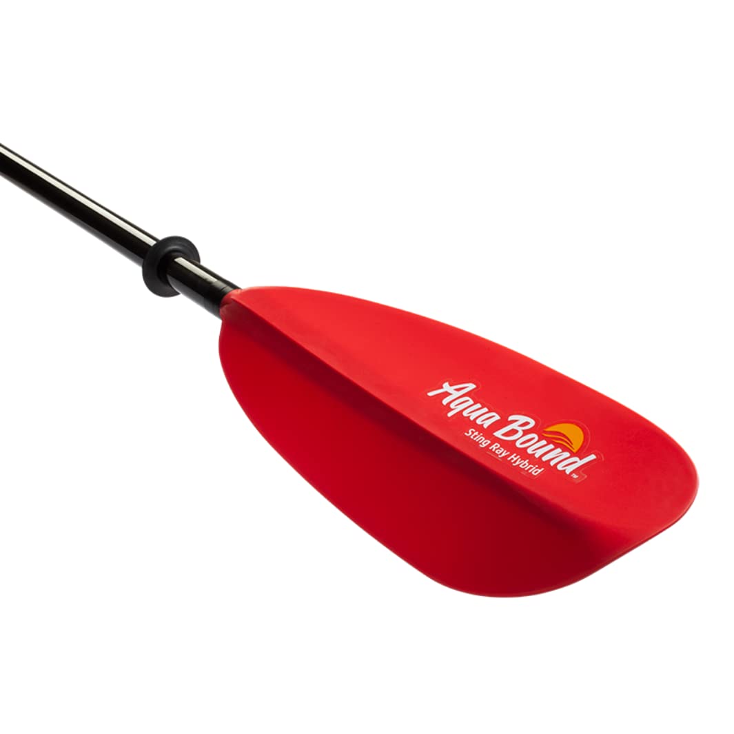 Amazon.com : AQUA BOUND Sting Ray Hybrid Kayak Paddle - Carbon