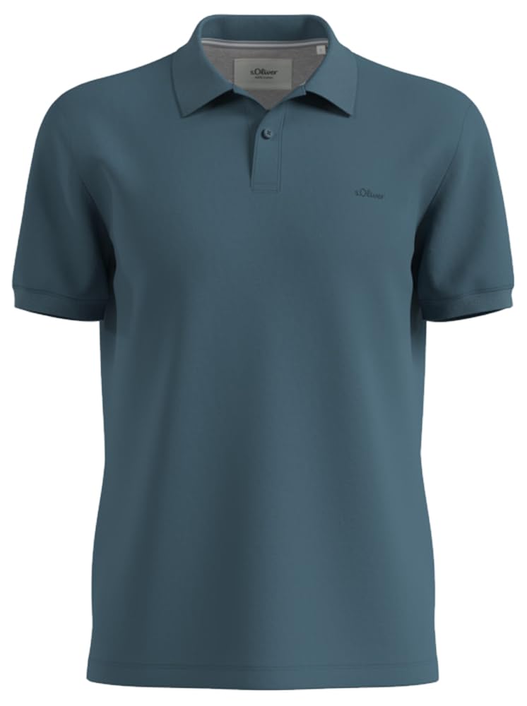 s.Oliver Polo Shirt with Embroidered Logo