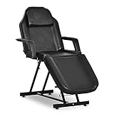 Paddie Facial Bed Chair, Massage Table Adjustable for Tattoo Lash Extensions Microblading Beauty Spa...