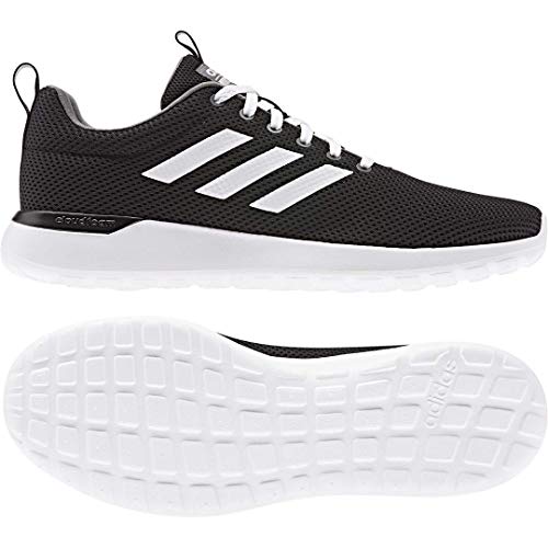 adidas Men's Lite Racer CLN Running Shoe, Core Black/White/Grey Four 14 M US