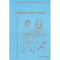 L'origine des choses : Récits de la côte ouest de Madagascar 2911477103 Book Cover