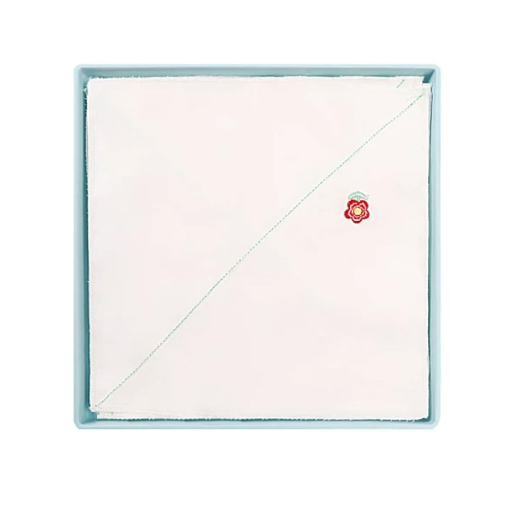ttnmrc Montessori Cotton Folding Cloth Set | Practical Life Fine Motor Folding Practice Toy with Storage Tray