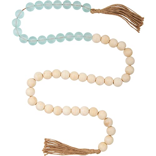 Primitives by Kathy Beaded Garland Sea Glass