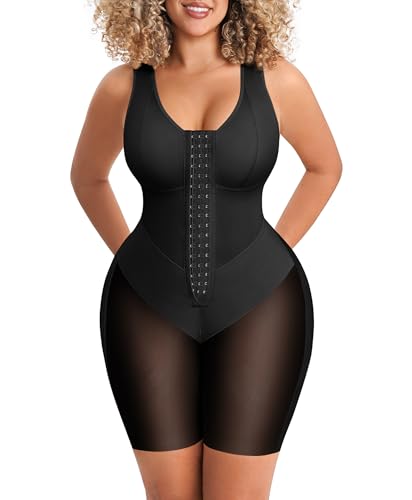 FeelinGirl Fajas Colombianas Moldeadoras Shapewear Tummy Control Crotch Zipper Fupa Control Shapewear