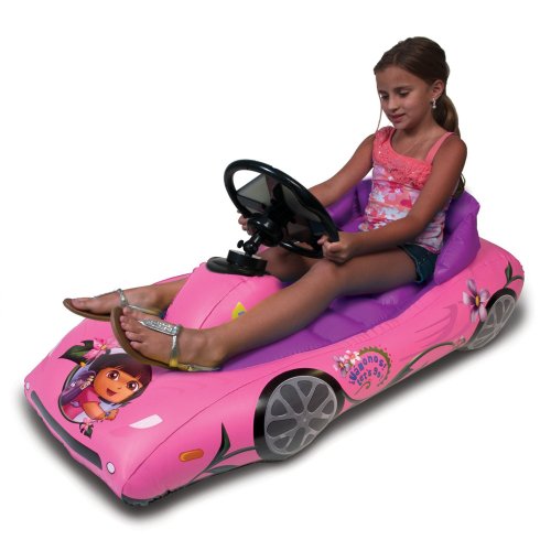 image for CTA Digital Dora the Explorer Inflatable Sports Car for iPad