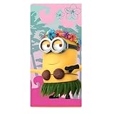 Serviette de bain / Serviette de plage Minion 100% coton