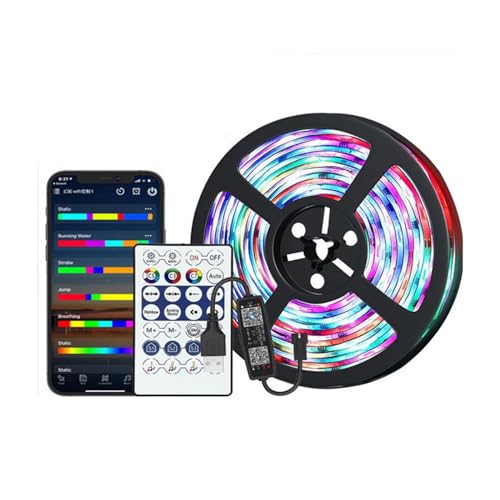 LEDe[vCg 20M APP ʃe[v SMD5050 h RGB Px 28KRg[[ F ؒf\ ԐڏƖ DC5Vd V L Lb` X 