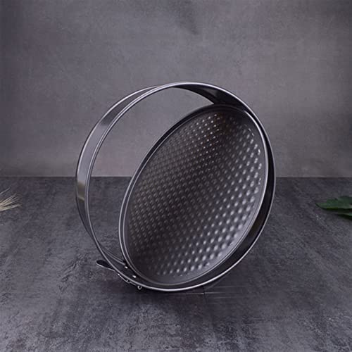 Zdejmowane dno Nieprzywierająca metalowa forma do pieczenia Okrągła kwadratowa forma do pieczenia Ciasto do pieczenia Ciasto ze stali węglowej Forma do pieczenia ciasta (kolor: B, rozmiar: kod L)