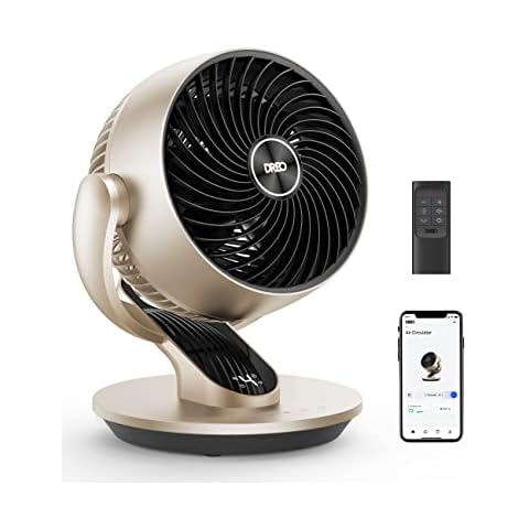 Dreo Smart Desk Fan with Oscillation Cover