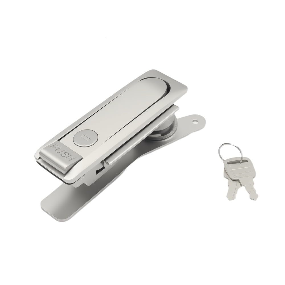 Serrure de porte KiraKira réglable pour réparer et sécuriser une armoire en inox