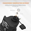 GENMAX 12V DC Electric Fuel Pump with Auto Start-Stop Sensor, auto Liquid Transfer Pump for E15, E85, Gas, Diesel & More,with Overfill Protection(GMEFP-PLUS)