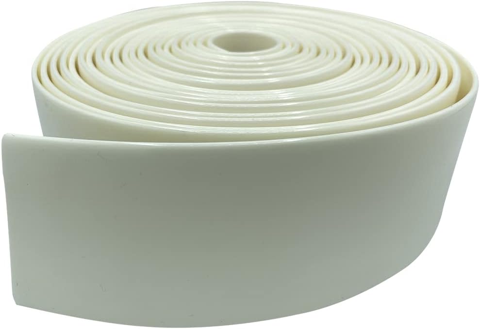 LukLoy 50ft Long Vinyl Straps for Patio Chairs Repair 2" Wide Patio Furniture Replacement Straps, White