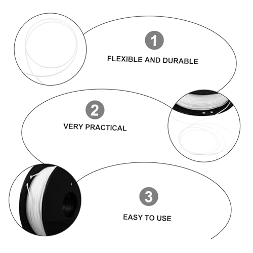 Filament TPU flexible blanc pour impression 3D de précision et consommables premium