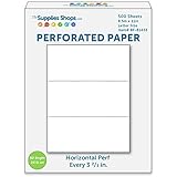 Perforated Paper, Perforations Every 3 2/3