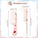 cobee 2 Pcs Rat Tail Combs, Small Pink Comb With Parting Tip, Plastic Portable Combs For Kids Toddler Comb Hairdressing Comb Set For Wet And Dry