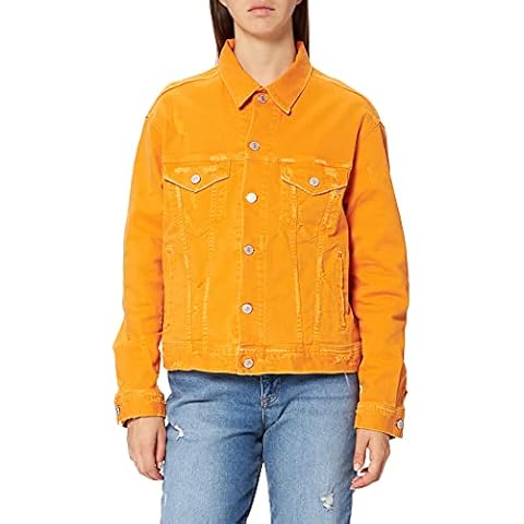 REPLAY Women's W311 Denim Jacket in Mandarin Cover