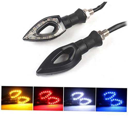GARVALON 2 Peças Oco Switchback LED LED Sinal De Volta Retrofit Lâmpada Sinais De Volta Sequenciais