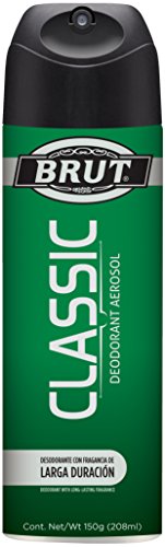 Brut Classic Aerosol Desodorante, 150g, Pack of 1