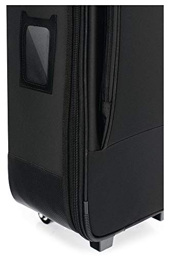 Housse clavier noir avec roulettes trolley grand format G1