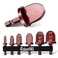 ColumPRO HVAC Repairing Tools, Air Conditioner Copper Pipe Expander Swaging Tool, 1/4 Inch Hex Shank Copper Pipe Flaring Tool Tube Expander,1/4''? 3/8''?1/2''? 5/8''?3/4''?7/8''Bits
