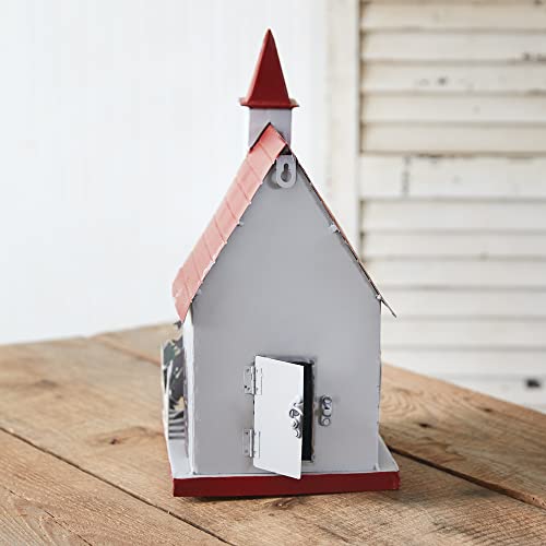 Colonial Tin Works 770541 Christmas Chapel Birdhouse thumb #2