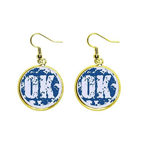 Boucle d'oreille balancent or en forme de goutte pour femme au style tendance cycle