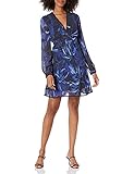 Rock Tulpenprint Just Cavalli Damen Rock Tulip Print Dress Kleid, Blue China Variante, 66