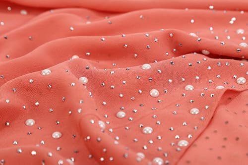 Glitter Shawl Scarf for Women Pearl Chiffon Solid Hijab Muslim Solid Color Soft Hijab Head Wrap Shawl Scarf4