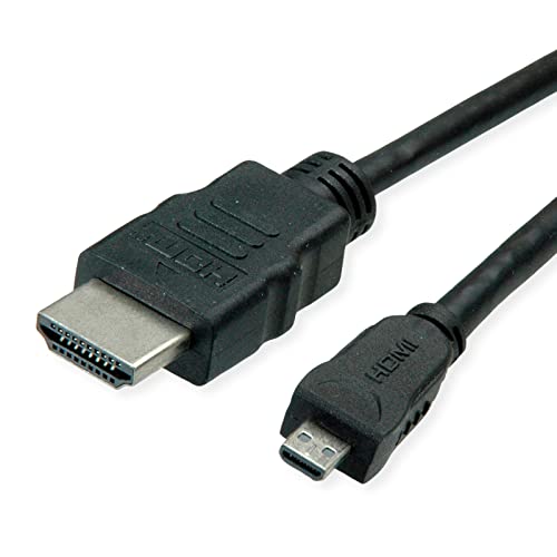 ROLINE GREEN Câble HDMI High Speed + Ethernet, A - D, M/M, 2 m