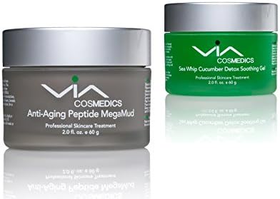 Combo Pack | Anti-Aging Peptide Mega Mud Mask + Sea Whip Cucumber Detox Soothing & Hydrating Gel