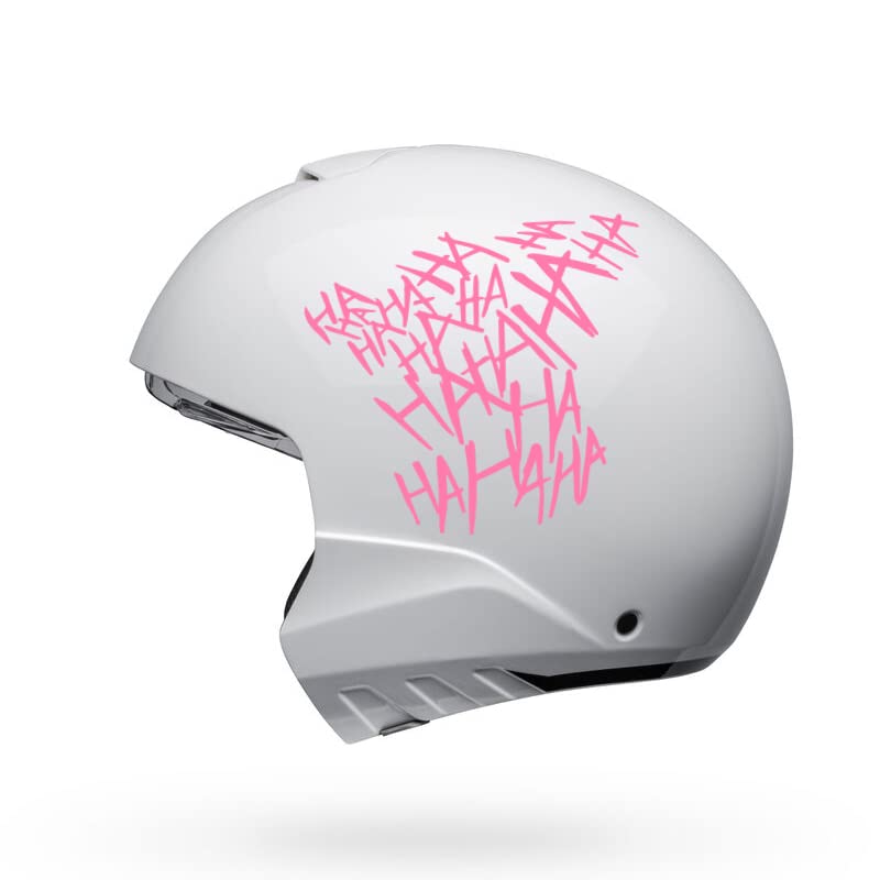 Image of Claw Marks Hahaha Car Stickers Decals Motorcycle Helmet Decal Vinyl and Waterproof (Light Pink)