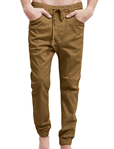 NE PEOPLE Mens Lightweight Casual Comfy Harem Slim Fit Adjustable Jogger Pants Joggers (S-5XL)4