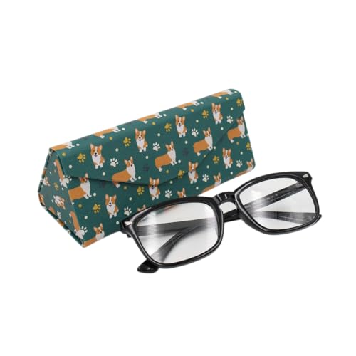 Image of Real Sic Glasses Case for Men and Women - Magnetic Folding Hard Shell Sunglass Holder - Inspired by Adorable Animals