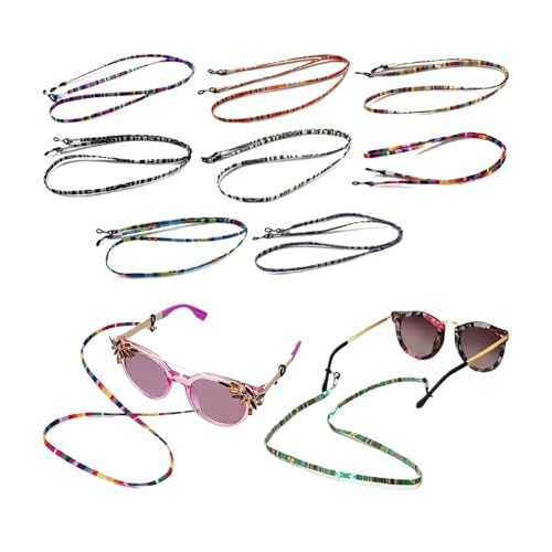Cordon pour lunettes de soleil rétro lot de 40 pour le sport et les vacances
