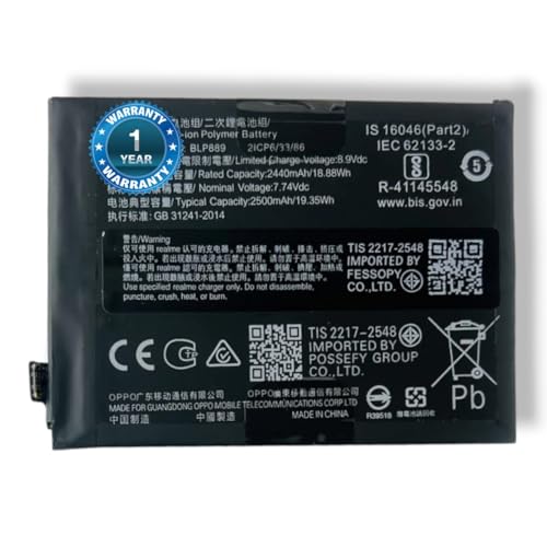 Image of Original BLP889 Batery for Oppo A76 (5000mAh) Battery with 1 Year Warranty*(N116)