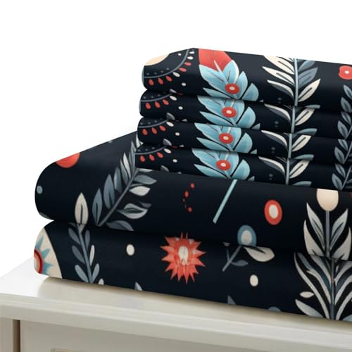 Funda nórdica suave de plumas 3D microfibra de alta calidad estilo bohemio 135x200 cm 7