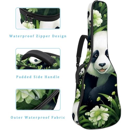 Sac pour guitare acoustique antichoc protégeant de la pluie et des rayures - 4