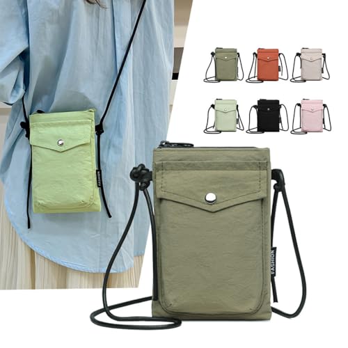 Nylon Crossbody Bags for Women Small Crossbody Purse Zipper Cell Phone Bag Shoulder Purse Wallet Cell Phone Bag2