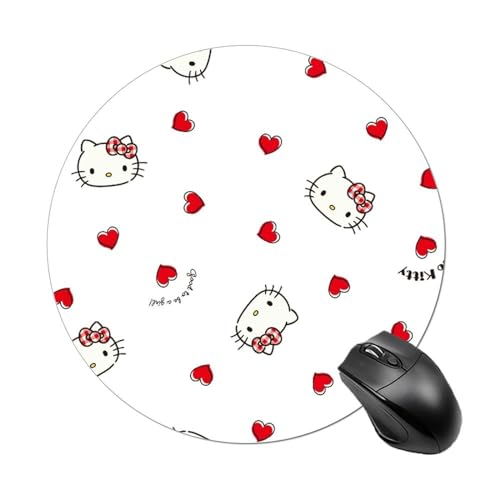 Amazon.co.jp: マウスパッド 丸型 （愛)ハローキティ サンリオ SANRIO