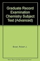 Graduate Record Examination Chemistry Subject Test (Advanced) 0668057416 Book Cover