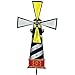 Produktbild Premier Kites Elliot 1016161 WINDSPIEL Spinner Leuchtturm - Hatteras Lighthouse - UV-beständig - Orange and Black - Stoff - Blattförmig - Windspinner - Garten-Deko