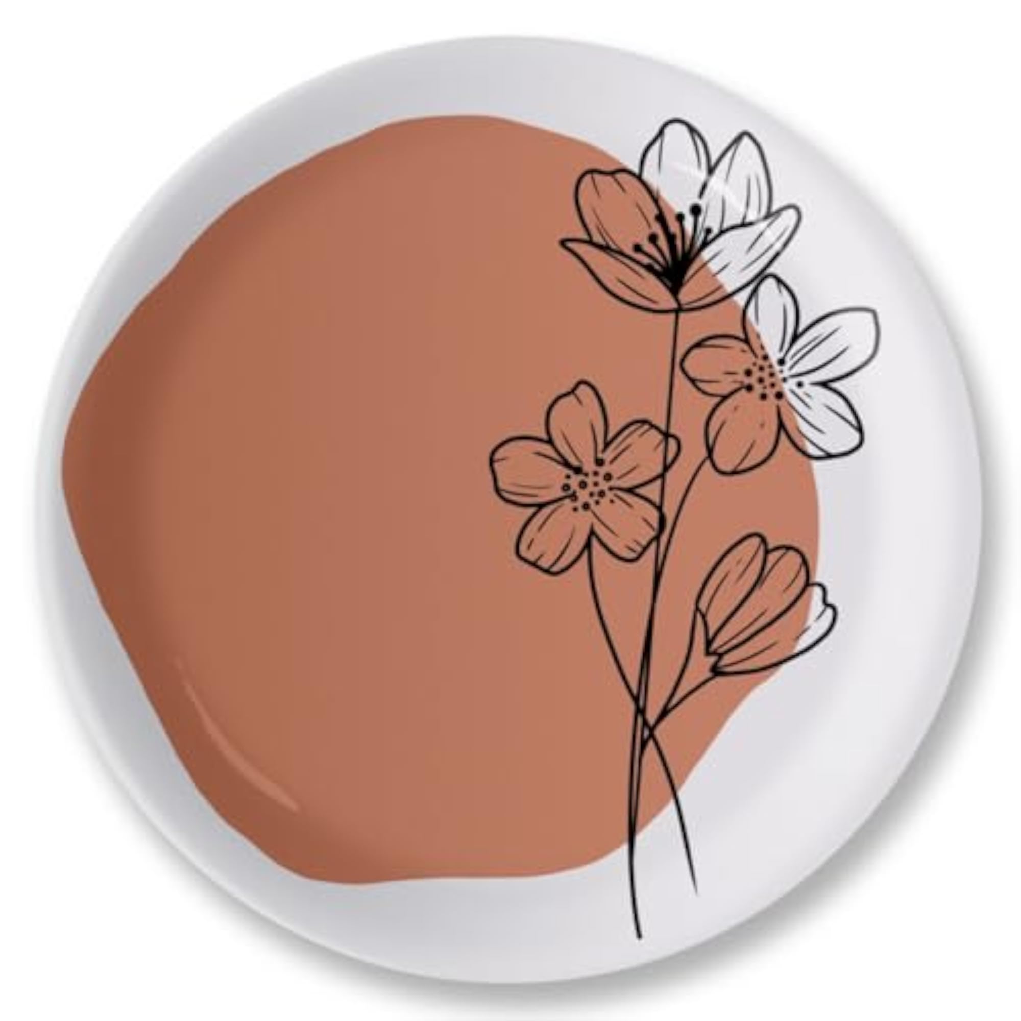 Secret Garden Decorative Wall Plate for Living Room