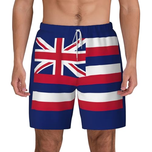 Short de bain homme pour le surf et la plage, style vacances hawaïennes