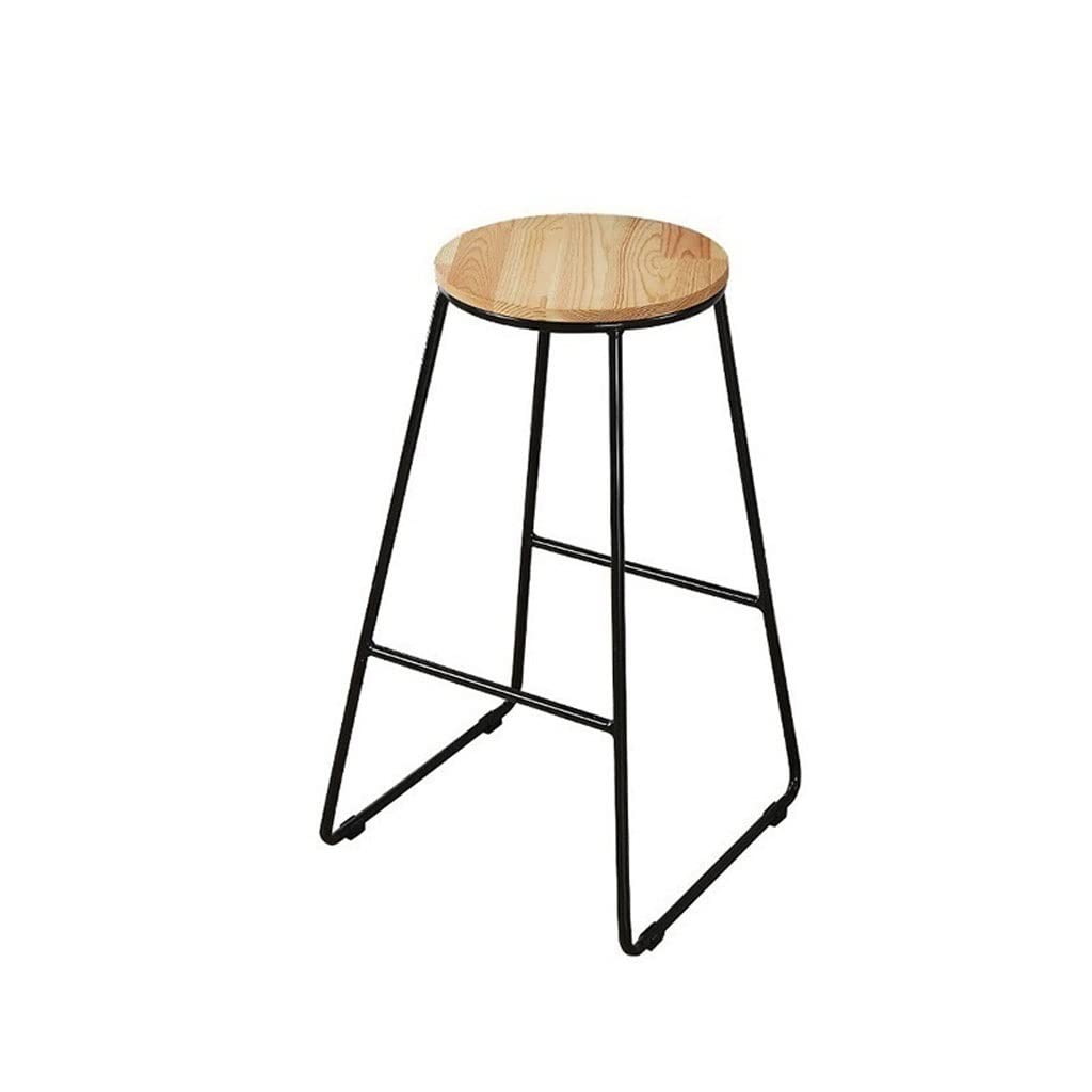 LUZZILE Bancos Para Barra 4-Pack Home Leisure Bar Stools Kitchen Bar Stools Cafe Bar Bar Stools Iron Art High Chair Bar Stools High Top Bar Stools