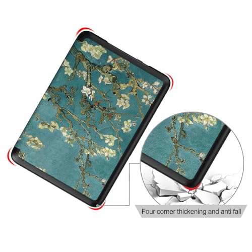 Image of ProElite Cover Case for Kindle Paperwhite 12th Gen 7 inch Case, Slim Smart Flip case Cover for Amazon Kindle Paperwhite 12th Generation 7 inch 2024, Flowers