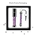Techkey USB Flash Drive with 2 in 1 Anti-Dust Plug and Stylus Pen Set,Swarovski Crystalline Elements,Photo Frame Packaging,32GB,Amethyst