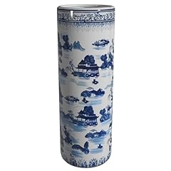 Blue & White Landscape