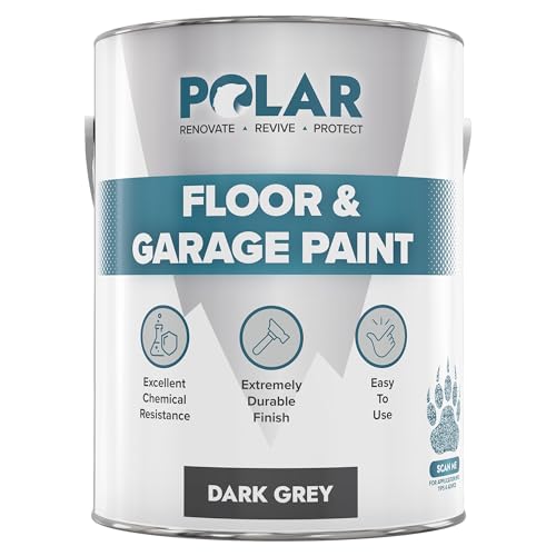 Polar Dark Grey Floor & Garage Paint 5L